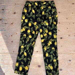 Zara Stretch Lemon Pants